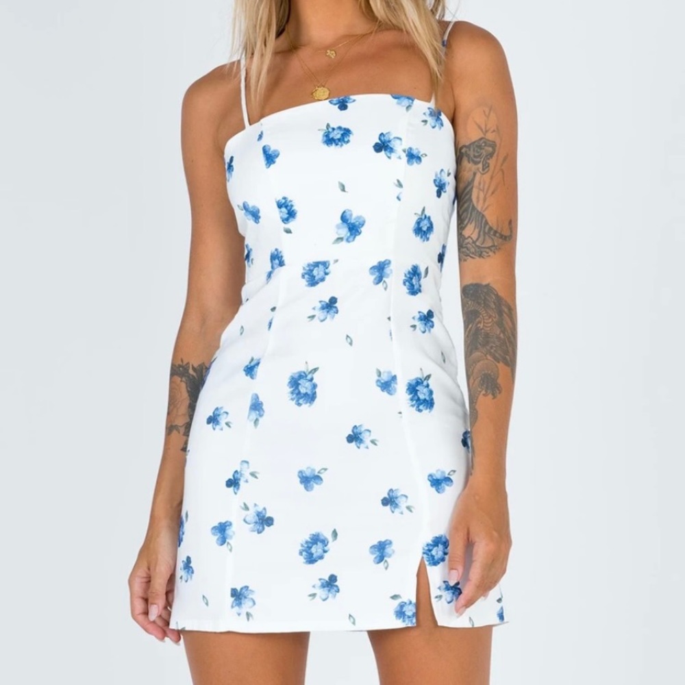 Princess Polly Cruz Mini Floral Dress
